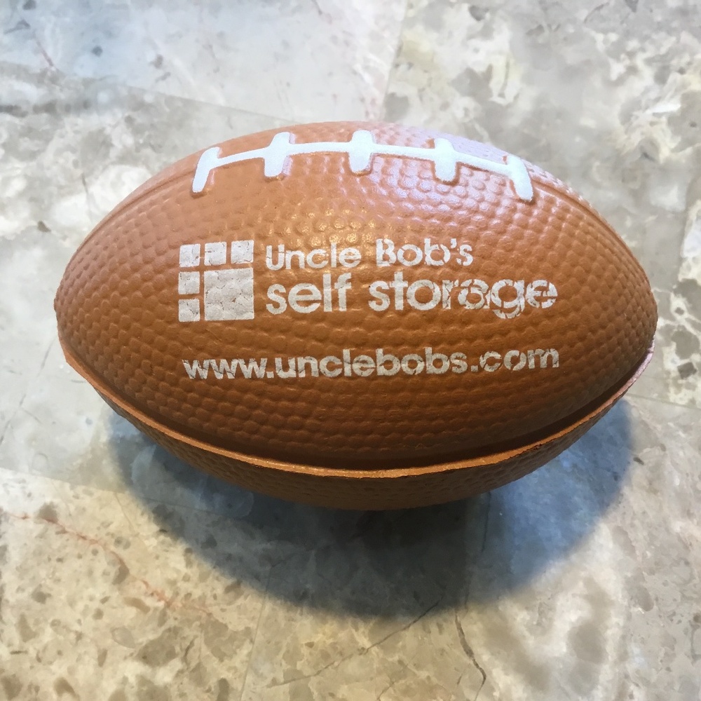 Mini Football Uncle Bob’s self storage (3inches)